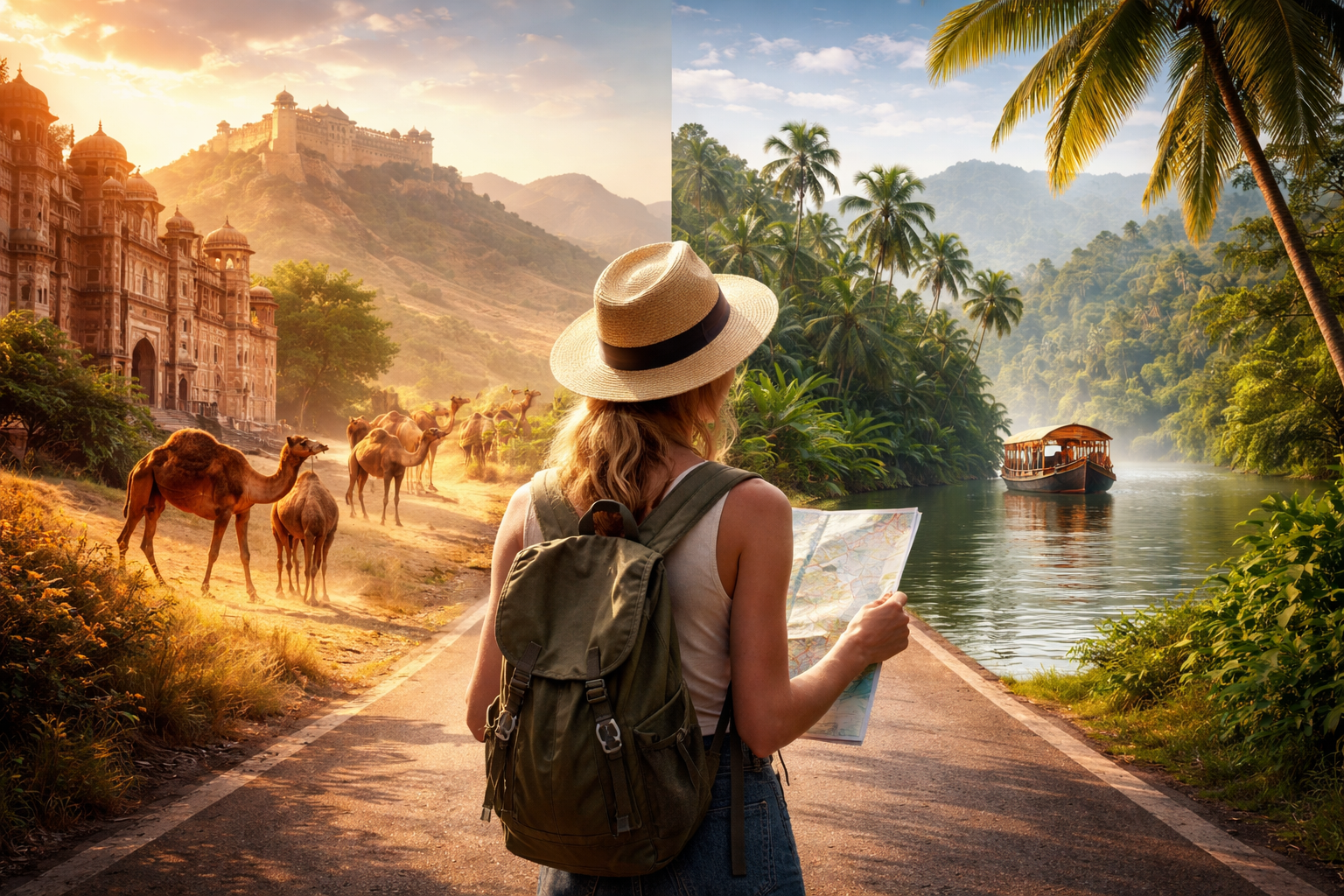 Rajasthan vs. Kerala: Which India Itinerary is Right for You?